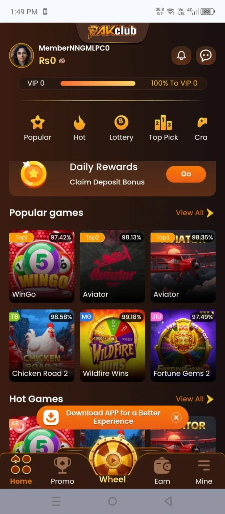 Pak Club Download