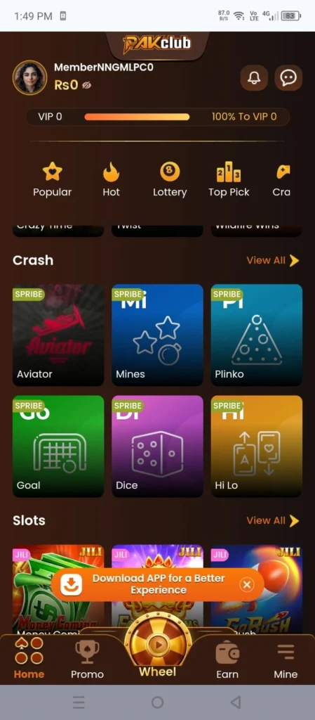 Pak Club Download